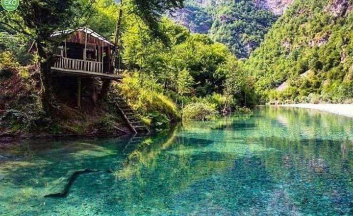 Park Blini Shala River Moll' e Shoshit Exterior foto